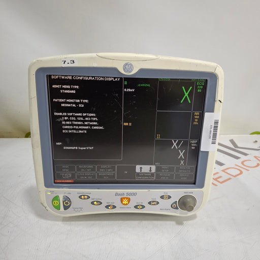 GE Healthcare GE Healthcare Dash 5000 - Masimo SpO2 Patient Monitor Patient Monitors reLink Medical