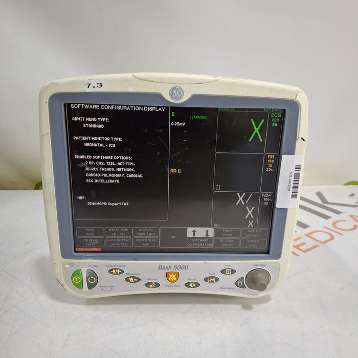 GE Healthcare GE Healthcare Dash 5000 - Masimo SpO2 Patient Monitor Patient Monitors reLink Medical