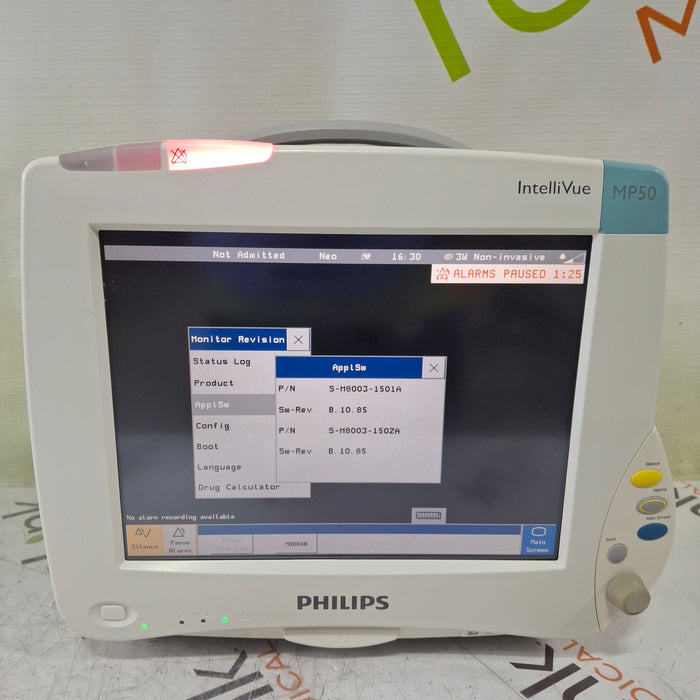 Philips IntelliVue MP50 Patient Monitor