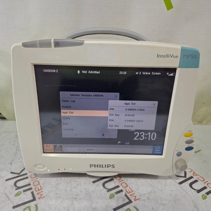 Philips IntelliVue MP50 Patient Monitor