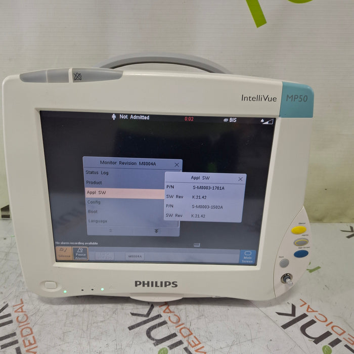 Philips IntelliVue MP50 Patient Monitor