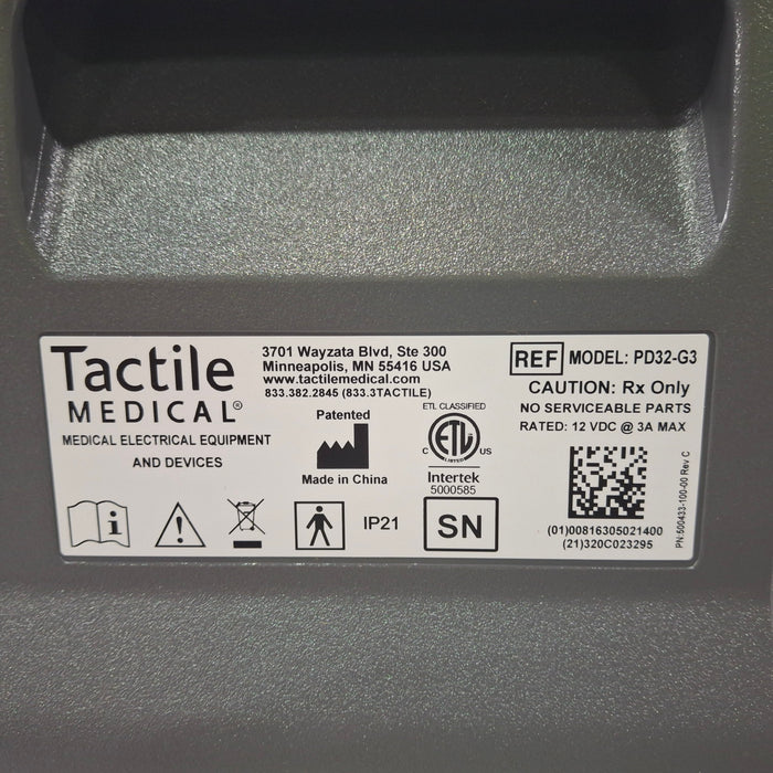 Tactile Medical Flexitouch Plus Lymphedema Treatment System