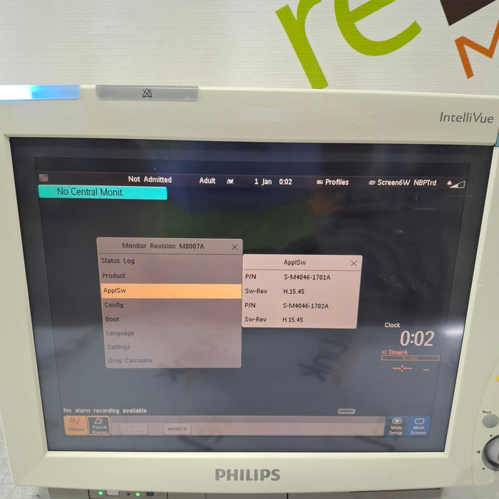 Philips IntelliVue MP70 Patient Monitor