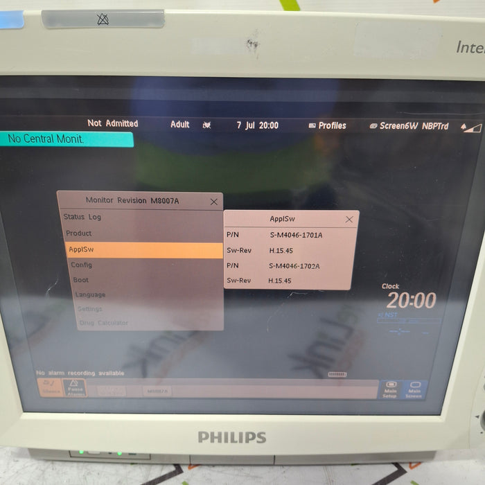 Philips IntelliVue MP70 Patient Monitor