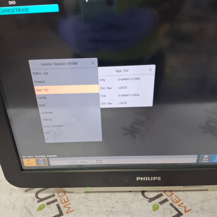 Philips MX800 Bedside Patient Monitor