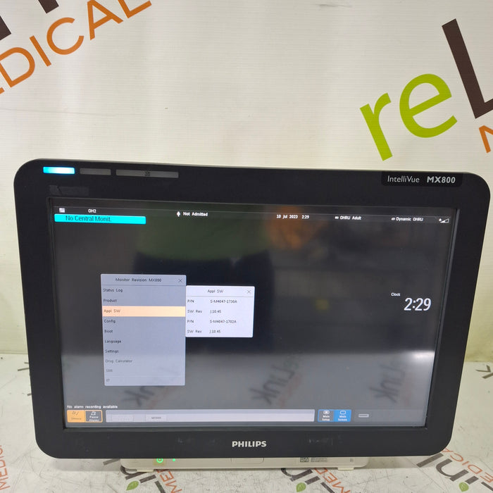 Philips MX800 Bedside Patient Monitor