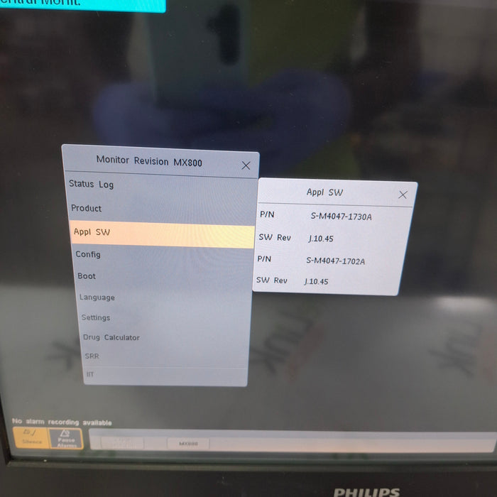 Philips MX800 Bedside Patient Monitor