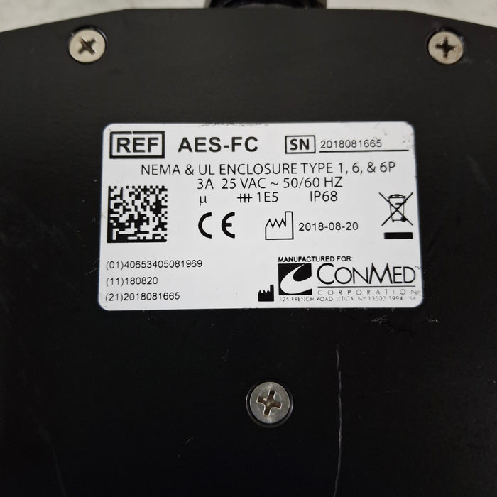 CONMED ConMed AES-FC 2 Pedal Footswitch Surgical Equipment reLink Medical