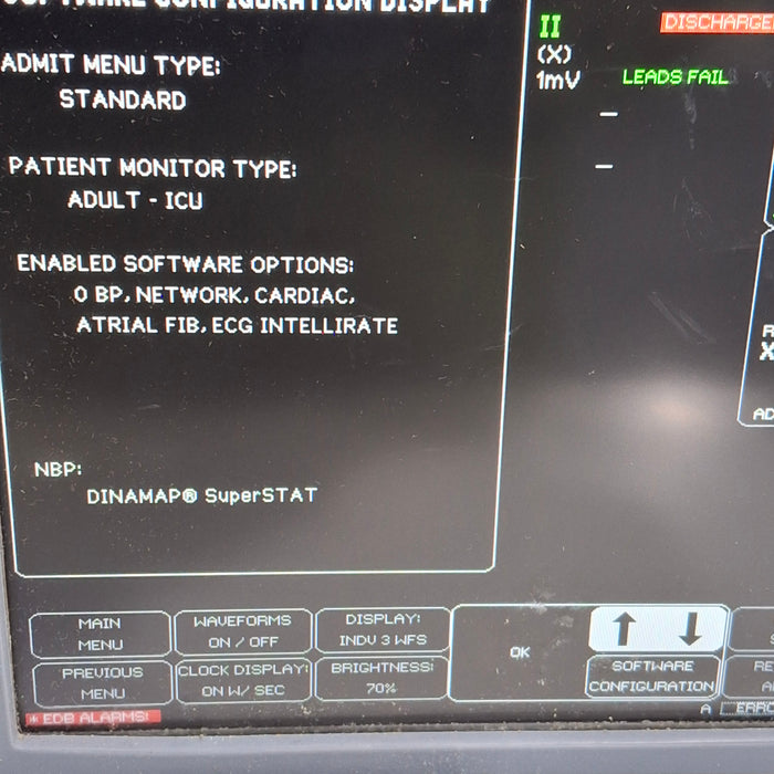 GE Healthcare Dash 4000 - GE/Nellcor SpO2 Patient Monitor