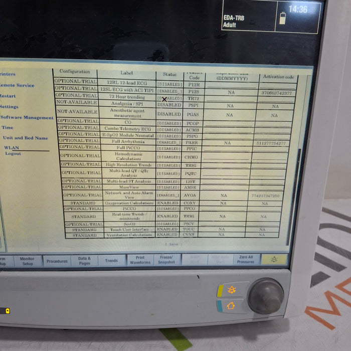 GE Healthcare Carescape B650 Patient Monitor
