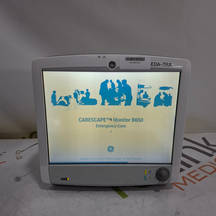 GE Healthcare Carescape B650 Emergency Care Patient Monitor