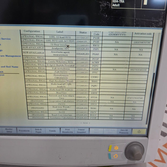 GE Healthcare Carescape B650 Emergency Care Patient Monitor