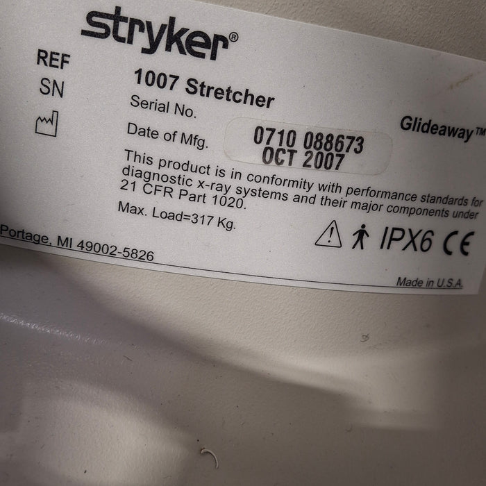 Stryker 1007 Stretcher