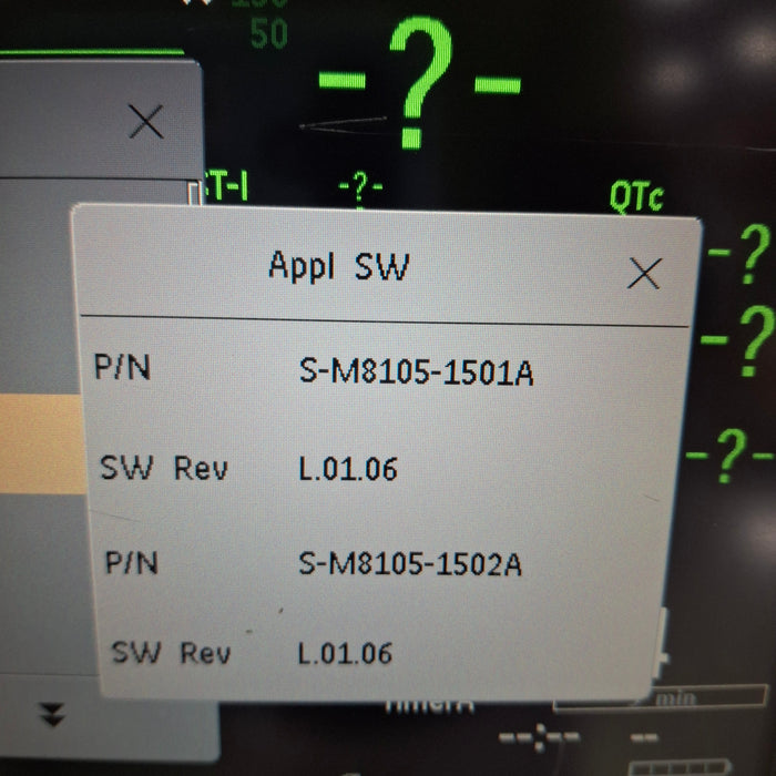 Philips Intellivue MP5 - ECG, Fast SpO2, NIBP Patient Monitor