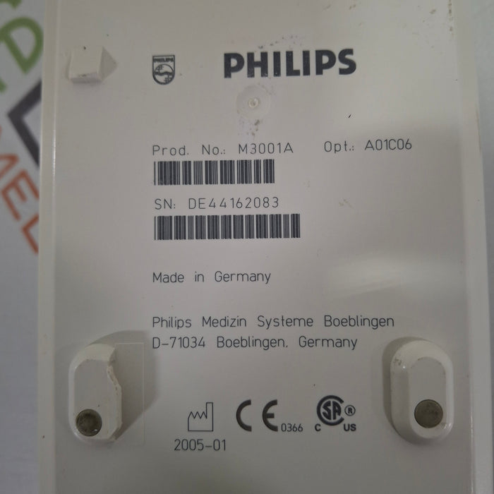 Philips M3001A-A03C06 Masimo SpO2, NIBP, ECG, Temp, IBP MMS Module