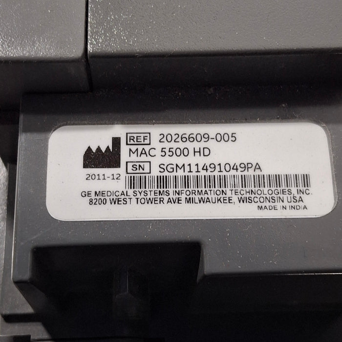 GE Healthcare MAC 5500 HD ECG without CAM Module