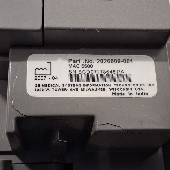 GE Healthcare MAC 5500 ECG without CAM Module
