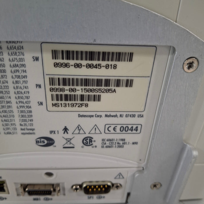 Mindray Datascope Spectrum OR Patient Monitor