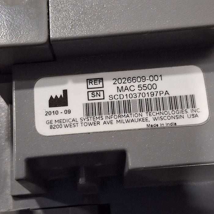 GE Healthcare MAC 5500 ECG without CAM Module