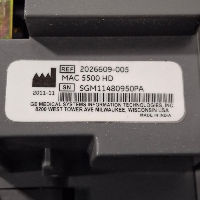 GE Healthcare MAC 5500 HD ECG without CAM Module