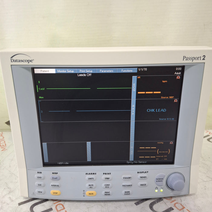 Datascope Passport 2 Patient Monitor