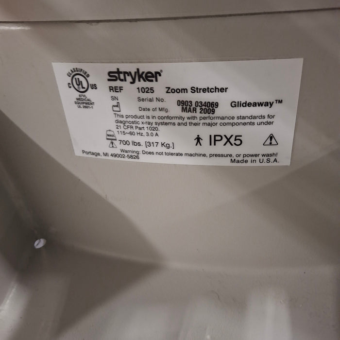 Stryker 1025 Zoom Stretcher