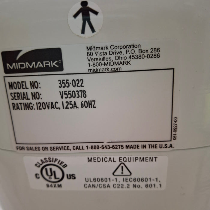 Midmark Ritter 355 Medical Exam Light