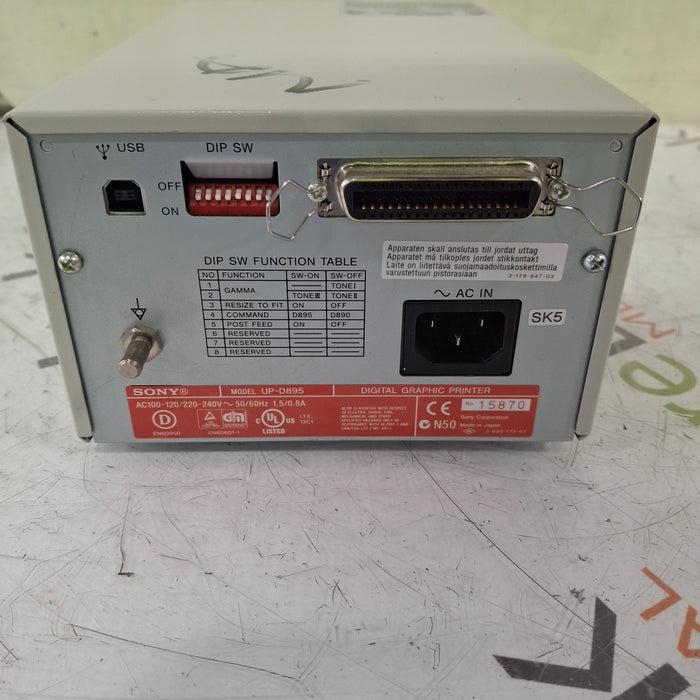 Sony UP-D895 Digital Graphic Printer Medical Imaging