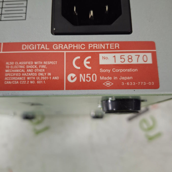 Sony UP-D895 Digital Graphic Printer Medical Imaging