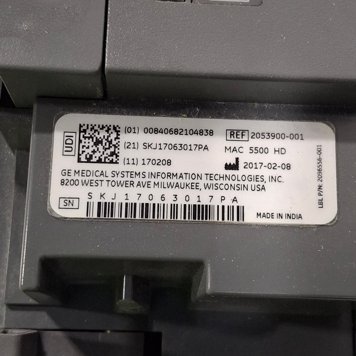GE Healthcare MAC 5500 HD ECG without CAM Module