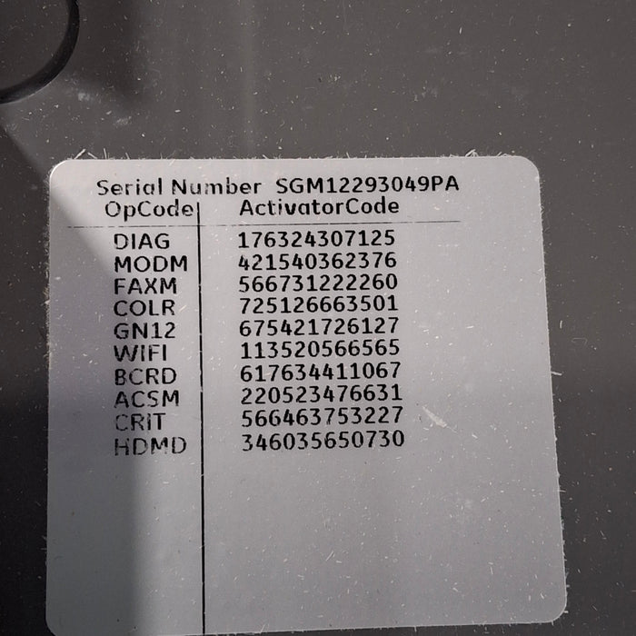 GE Healthcare MAC 5500 HD ECG without CAM Module