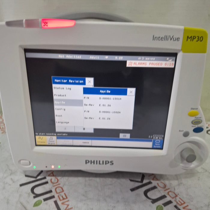 Philips IntelliVue MP30 Patient Monitor