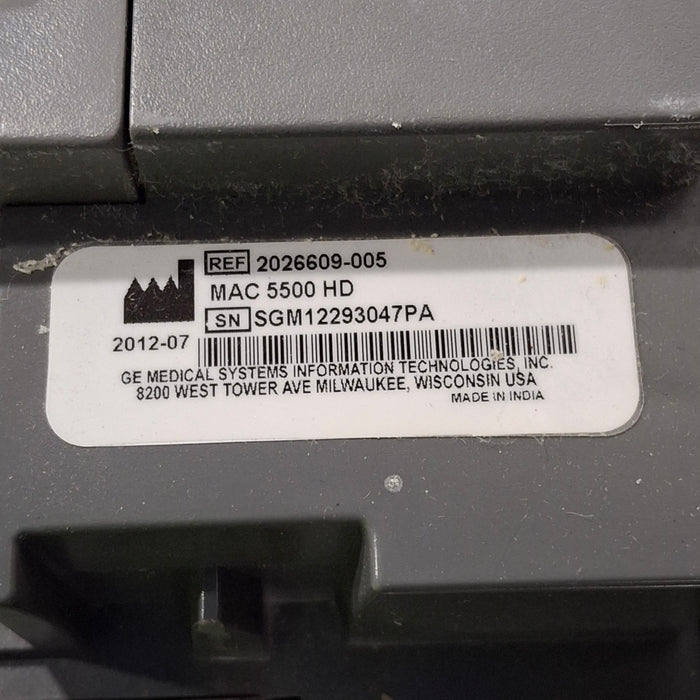 GE Healthcare MAC 5500 HD ECG without CAM Module