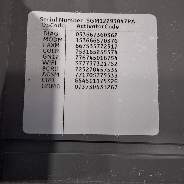 GE Healthcare MAC 5500 HD ECG without CAM Module