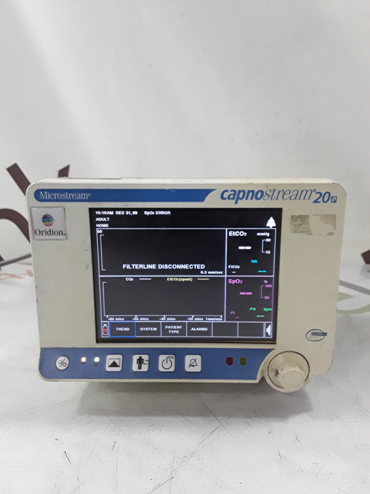 Oridion Capnostream 20P Capnography Monitor