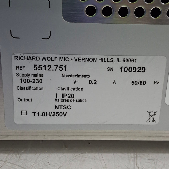 Richard Wolf 5512 CCD Endocam Video Processer