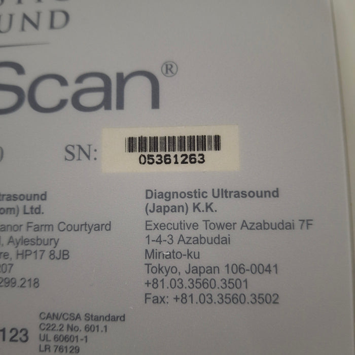 Verathon Medical, Inc BladderScan BVI 3000 Bladder Scanner