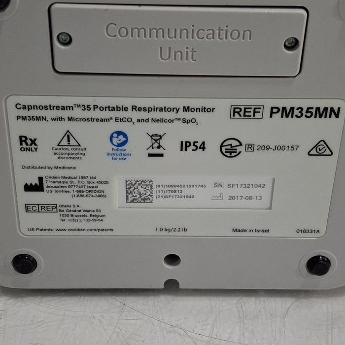 Medtronic Capnostream 35 Portable Respiratory Monitor