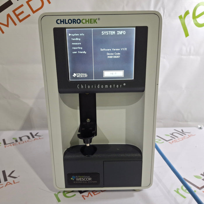 Wescor 3400-RUO Chlorochek Chloridometer - Sweat Chloride Analyzer
