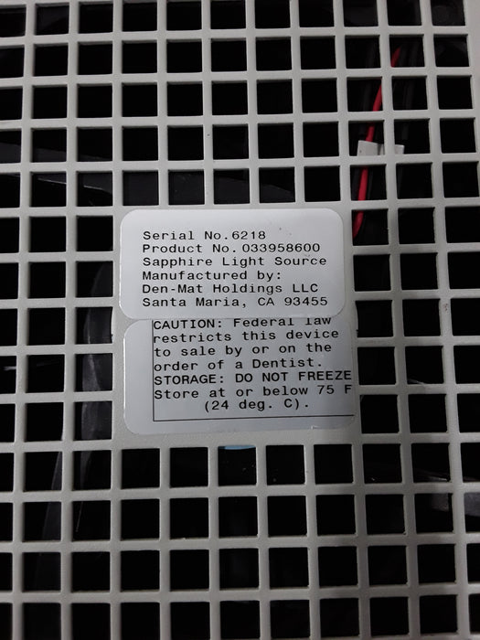 Den-Mat Den-Mat Sapphire Supreme Dental Curing Light Dental reLink Medical