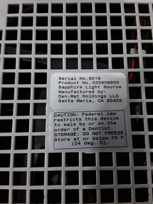 Den-Mat Sapphire Supreme Dental Curing Light