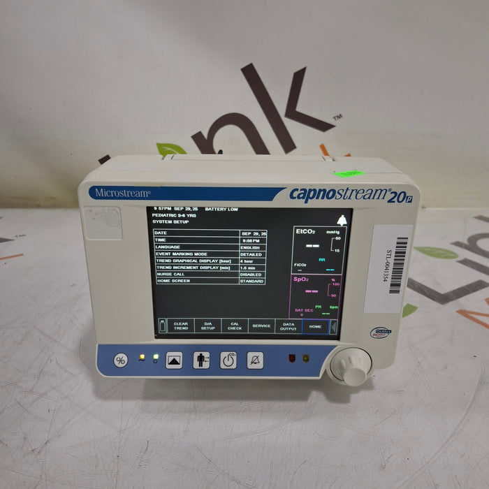 Oridion Capnostream 20P Capnography Monitor