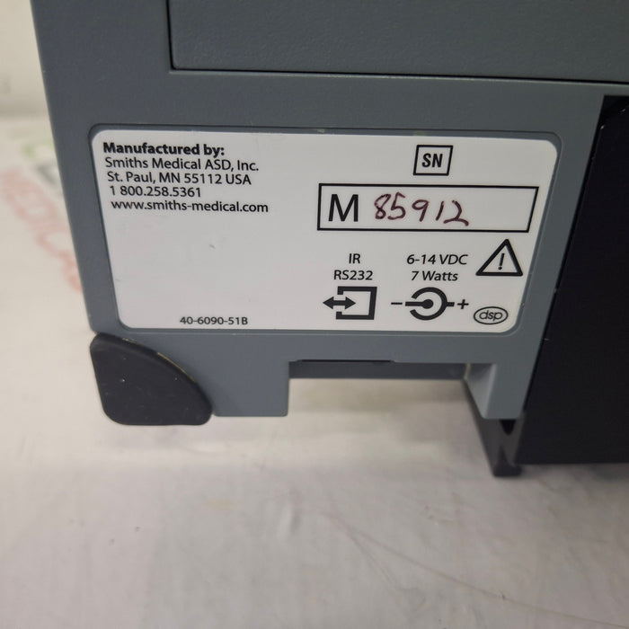 Smiths Medical Medfusion 3500 Version 5 Syringe Infusion Pump