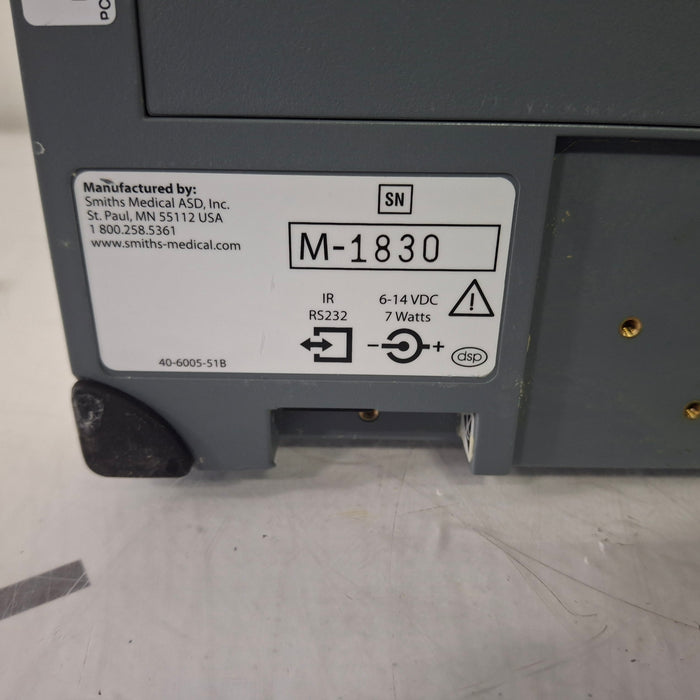 Smiths Medical Medfusion 3500 Version 5 Syringe Infusion Pump