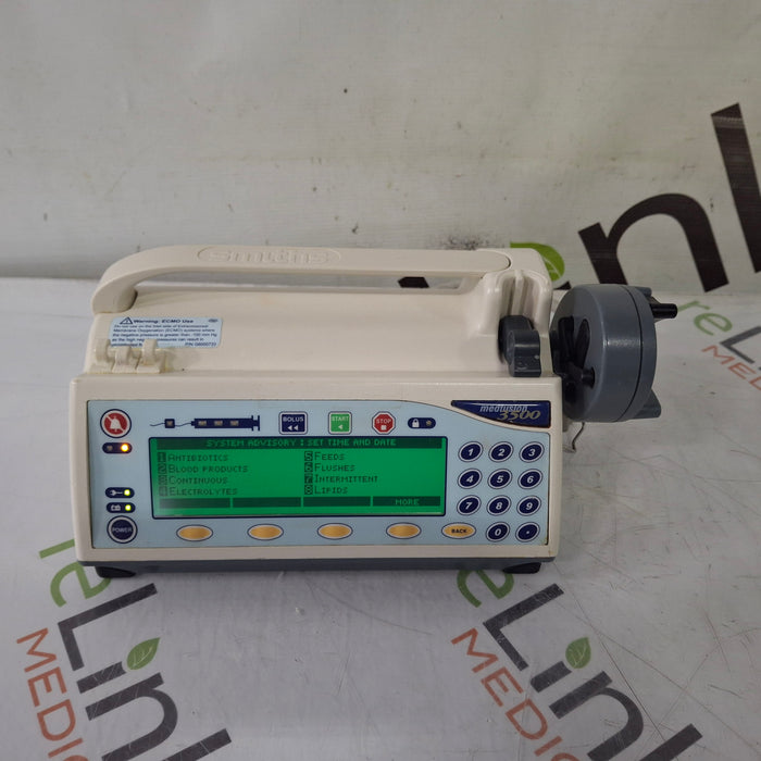Smiths Medical Medfusion 3500 Version 5 Syringe Infusion Pump