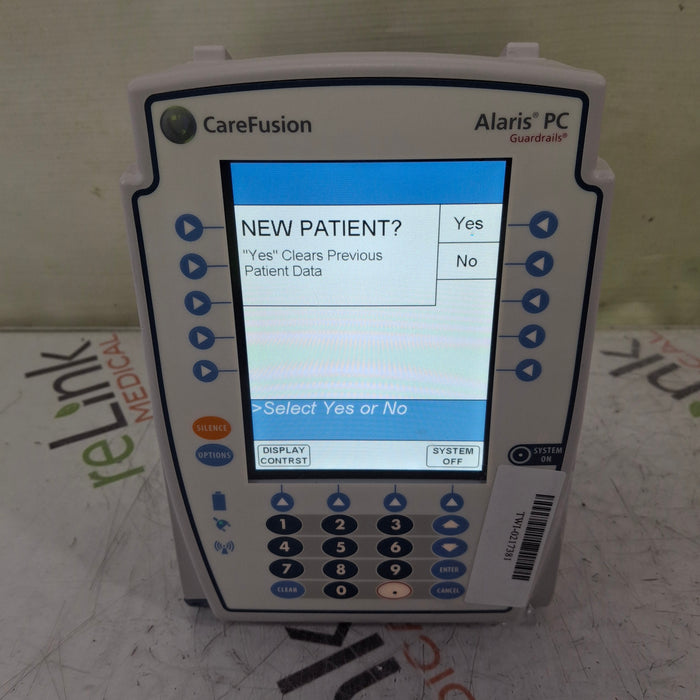 CareFusion Alaris 8015 Large Screen POC Infusion Pump