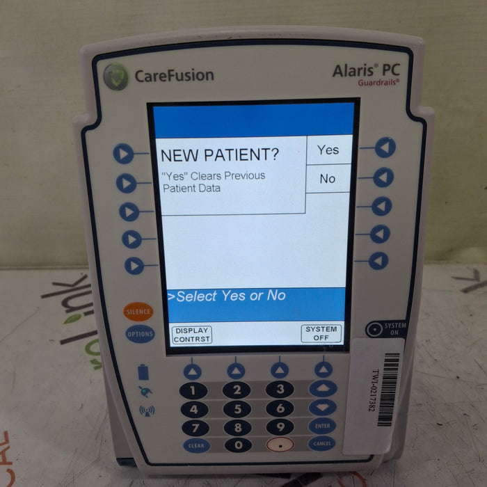 CareFusion Alaris 8015 Large Screen POC Infusion Pump