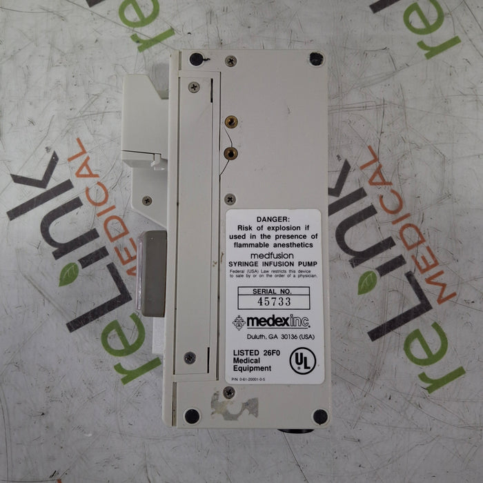 Medex Medfusion 2010i Syringe Infusion Pump