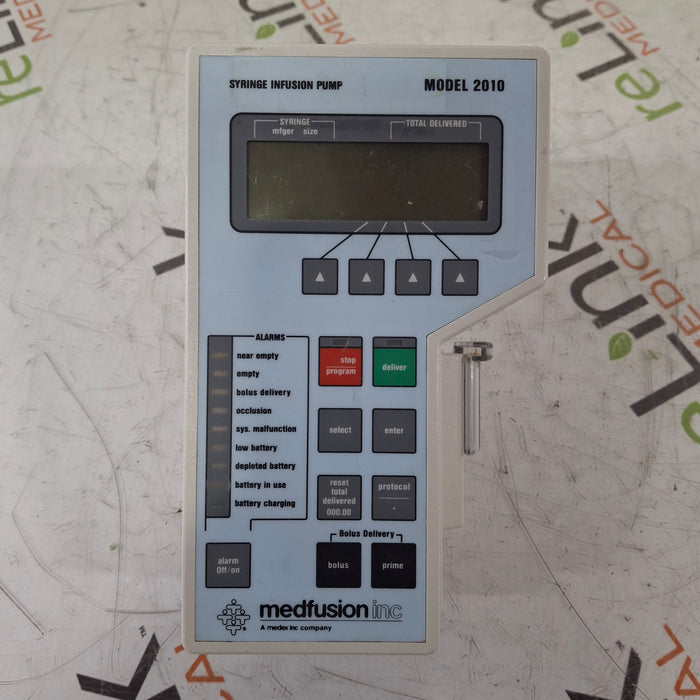 Medex Medfusion 2010 Syringe Infusion Pump