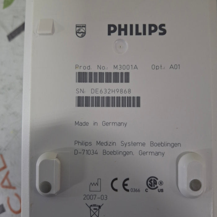 Philips M3001A-A01 Fast SpO2, NIBP, ECG MMS Module